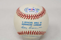 Lou Bourdreau PSA/DNA Authenticated Auto Signed Baseball Indians