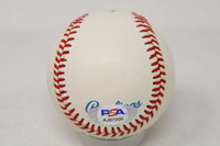 Lou Bourdreau PSA/DNA Authenticated Auto Signed Baseball Indians