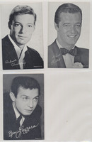circ 1960's Exhibit Cards of Television Stars  Lot of 3  #*sku36962