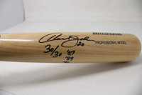 Howard Johnson Bat Signed Auto PSA/DNA Sticker ONLY Mets Big Stick
