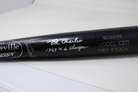 Ed Charles Bat Signed Auto PSA/DNA Sticker ONLY Mets Louisville Slugger