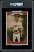 Mike Trout 2023 Topps Boxloader BC-1 Angels PSA/DNA Signed Auto Slab
