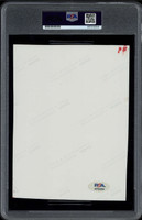 Rickey Henderson Photo 5.25"x7.5" A's PSA/DNA Signed Auto Slab ID: 500768