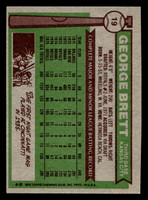 1976 Topps #19 George Brett Ex-Mint  ID: 500803