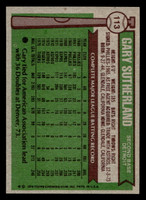 1976 Topps #113 Gary Sutherland Near Mint  ID: 500886
