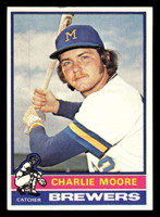 1976 Topps #116 Charlie Moore Ex-Mint 