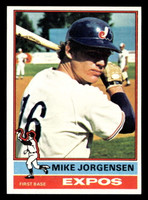 1976 Topps #117 Mike Jorgensen Near Mint  ID: 500890
