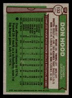 1976 Topps #132 Don Hood Near Mint 