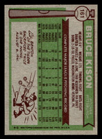 1976 Topps #161 Bruce Kison Near Mint  ID: 500929