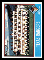 1976 Topps #172 Texas Rangers/Frank Lucchesi MG CL Ex-Mint 