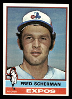 1976 Topps #188 Fred Scherman Ex-Mint 