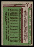 1976 Topps #220 Manny Sanguillen Excellent+ 