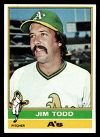 1976 Topps #221 Jim Todd Ex-Mint 