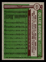 1976 Topps #223 Ollie Brown Near Mint  ID: 500979