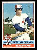 1976 Topps #287 Pete Mackanin Near Mint  ID: 501035