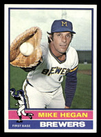 1976 Topps #377 Mike Hegan Ex-Mint  ID: 501115