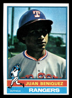 1976 Topps #496 Juan Beniquez Ex-Mint 