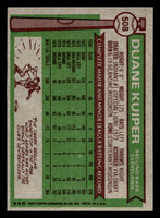 1976 Topps #508 Duane Kuiper Near Mint RC Rookie  ID: 501236