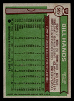 1976 Topps #509 Bill Hands Near Mint+  ID: 501237