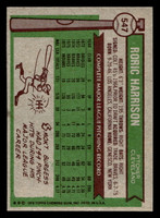 1976 Topps #547 Roric Harrison Near Mint  ID: 501272
