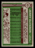 1976 Topps #551 Jerry DaVanon Near Mint+  ID: 501275