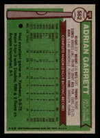 1976 Topps #562 Adrian Garrett Near Mint  ID: 501286