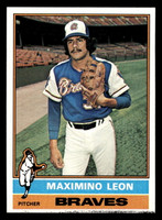 1976 Topps #576 Maximino Leon Ex-Mint 