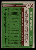 1976 Topps #582 Mike Kekich Very Good 
