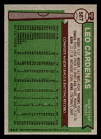 1976 Topps #587 Leo Cardenas Near Mint  ID: 501310