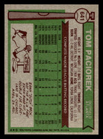 1976 Topps #641 Tom Paciorek Very Good 