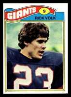 1977 Topps #8 Rick Volk Near Mint  ID: 501417