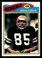1977 Topps #10 Isaac Curtis Near Mint  ID: 501423