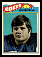 1977 Topps #13 Ken Mendenhall Near Mint  ID: 501441