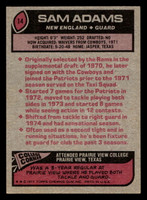 1977 Topps #14 Sam Adams Ex-Mint 
