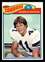 1977 Topps #15 Charlie Waters Ex-Mint  ID: 501449
