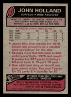 1977 Topps #17 John Holland Near Mint  ID: 501459