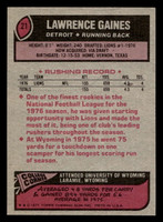 1977 Topps #21 Lawrence Gaines Near Mint  ID: 501480