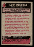 1977 Topps #22 Larry McCarren Ex-Mint  ID: 501483