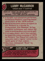 1977 Topps #22 Larry McCarren Ex-Mint  ID: 501485