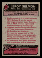 1977 Topps #29 Lee Roy Selmon UER Very Good RC Rookie  ID: 501515