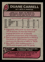 1977 Topps #34 Duane Carrell Near Mint  ID: 501535