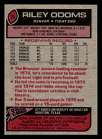 1977 Topps #35 Riley Odoms Near Mint  ID: 501539