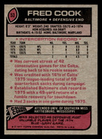 1977 Topps #53 Fred Cook Near Mint  ID: 501621