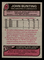 1977 Topps #56 John Bunting Near Mint  ID: 501634