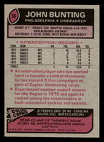 1977 Topps #56 John Bunting Near Mint  ID: 501635