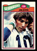 1977 Topps #65 Jim Zorn VG-EX RC Rookie  ID: 501679