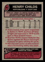 1977 Topps #68 Henry Childs Near Mint  ID: 501690