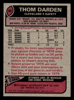 1977 Topps #69 Thom Darden Near Mint  ID: 501696