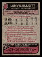 1977 Topps #71 Lenvil Elliott Near Mint  ID: 501707