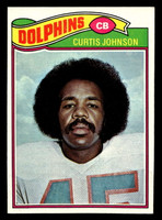 1977 Topps #72 Curtis Johnson Ex-Mint  ID: 501710